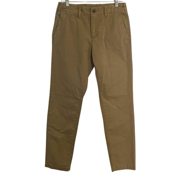 American Eagle ORIGINAL STRAIGHT LIVED IN KHAKI Pants Men’s 30x36 Tan FLEX - Picture 1 of 12